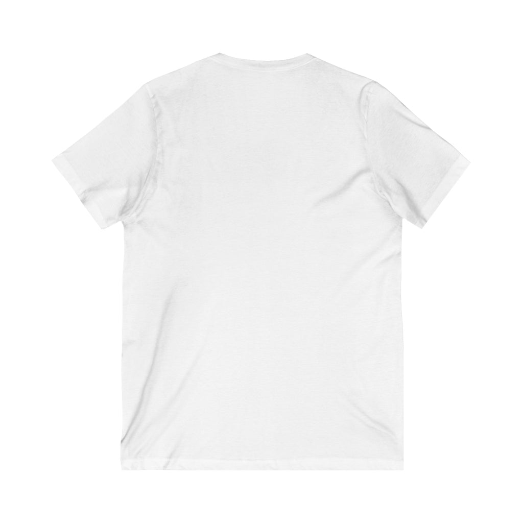 Cluster B? More Like Cluster F Unisex Jersey Short Sleeve V-Neck Tee